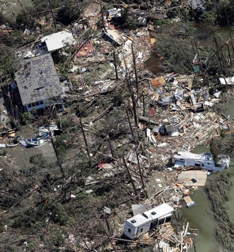 Hurricane Michael Aerial Photos Show Destruction In Florida World