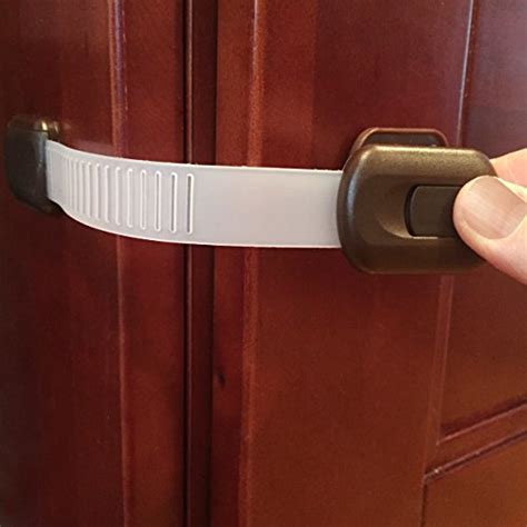 That's right, no holes, no sticking unwanted tape all over your sliding door cabinets with these childproof cabinet latches. Kitchen Safety Child Safety Locks Latches Cabinet ...