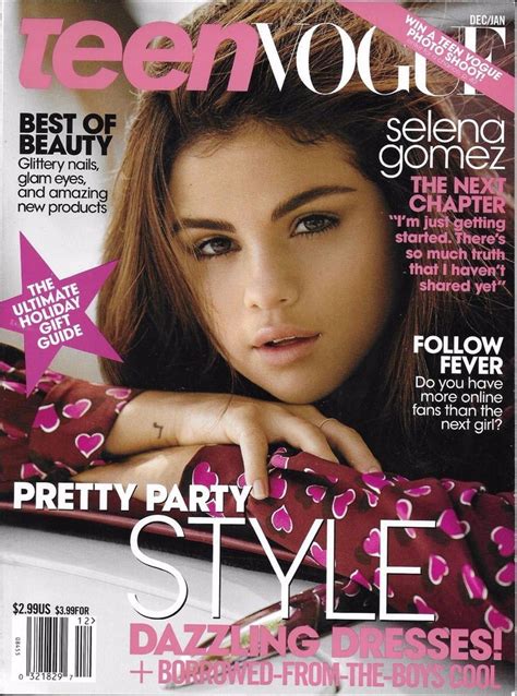 Selena Gomez Actress Fashion Magazine Covers Celebrity