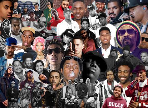Collage Of Influential Artists Plus Personal Faves Rhiphopimages
