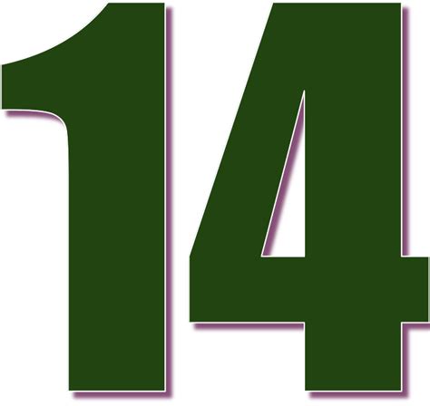 In relation to the word four (4), 14 is spelled fourteen. 14 — четырнадцать. натуральное четное число. число каталана c4. в ряду натуральных чисел ...