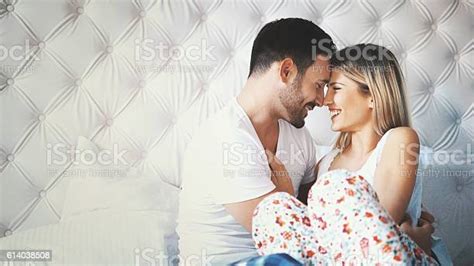 Loving Couple In Bed Stock Photo Download Image Now Couple