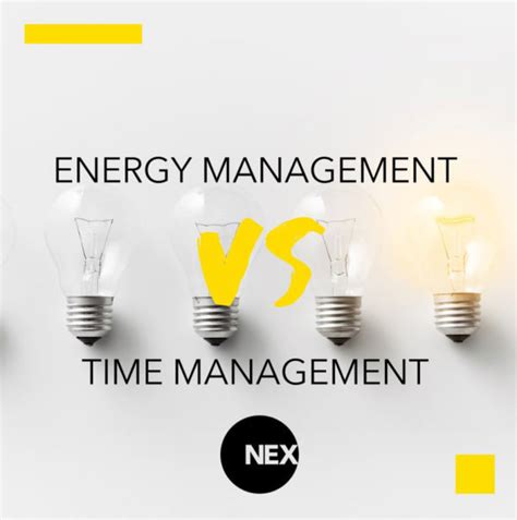 Energy Vs Time Management Qando Nexleaders