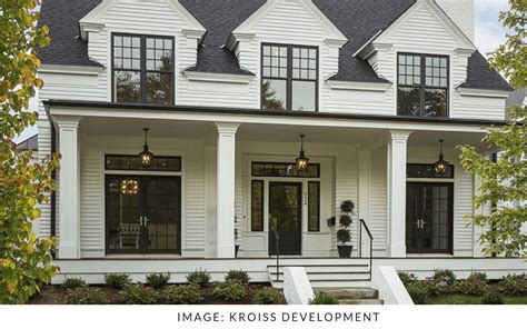 While most home's exterior accents typically come this draws your attention to the house as a whole instead of a statement piece such as different. 10 White Home Exterior Ideas you'll Swoon Over | Caroline ...