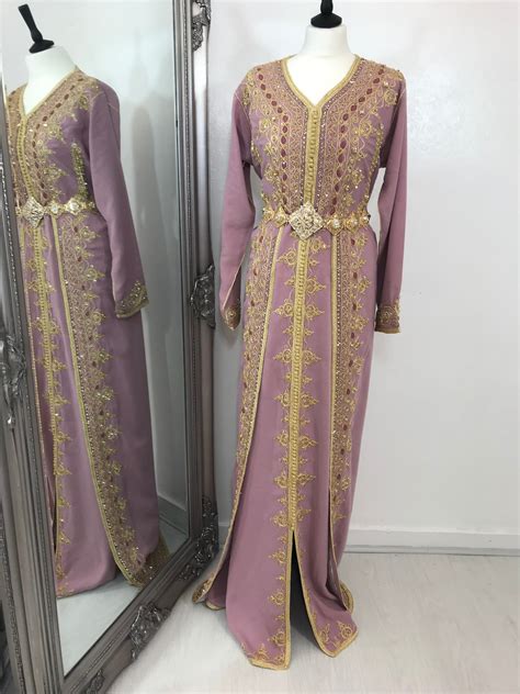 Moroccan Takchita Kaftan Caftan Dress Etsy