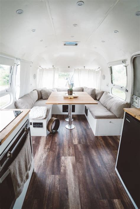 Airstream Renovation Reveal Before And After Interior Trailer