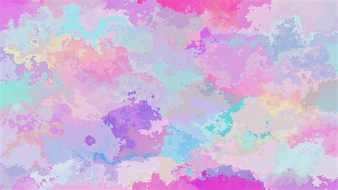 Abstract Stained Background Seamless Video Pastel Cute