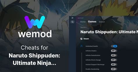 Naruto Shippuden Ultimate Ninja Storm 4 Cheats And Trainers For Pc Wemod