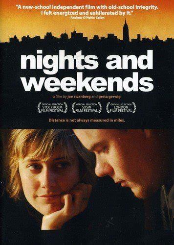 Nights And Weekends Alison Bagnall Jay Duplass Kent
