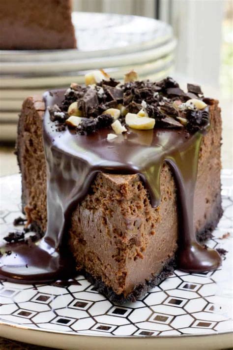 Chocolate Hazelnut Cheesecake Dinner Then Dessert