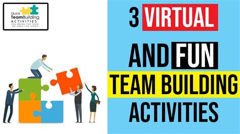 3 Virtual And Fun Team Building Activities Youtube