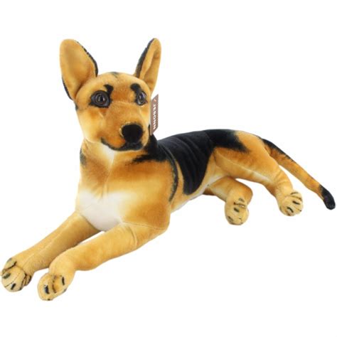 Jesonn Realistic Stuffed Animals Dog Shepherd Plush Toys German