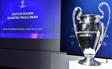 Real madrid (esp) or manchester city (eng) v juventus (ita) or lyon (fra). UEFA Champions League 2020 quarter-final, semi-final draw ...