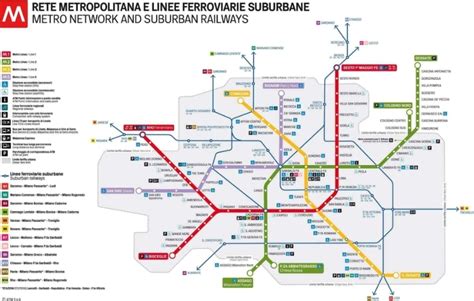 Le Mappe Della Metropolitana Di Milano