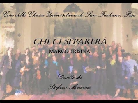 Ele é diretor do centro de adoração pastoral no vaticano.mais. Chi ci separerà, M. Frisina - YouTube