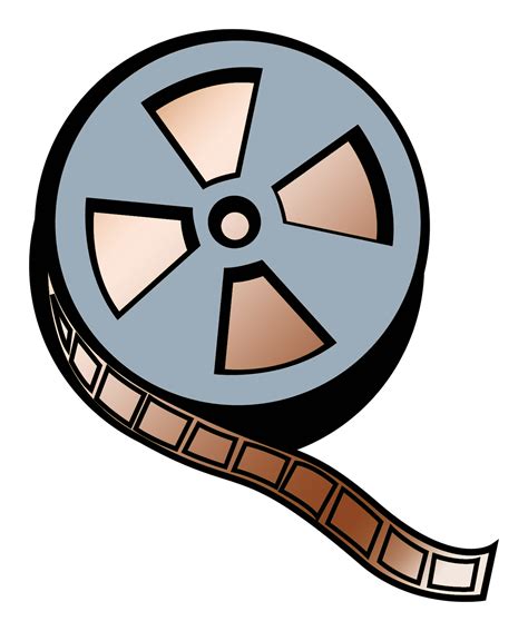 Movie Reel Film Clip Art At Clker Vector Free Clipartix