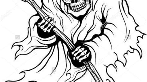 Grim Reaper Pencil Drawing At Getdrawings Free Download