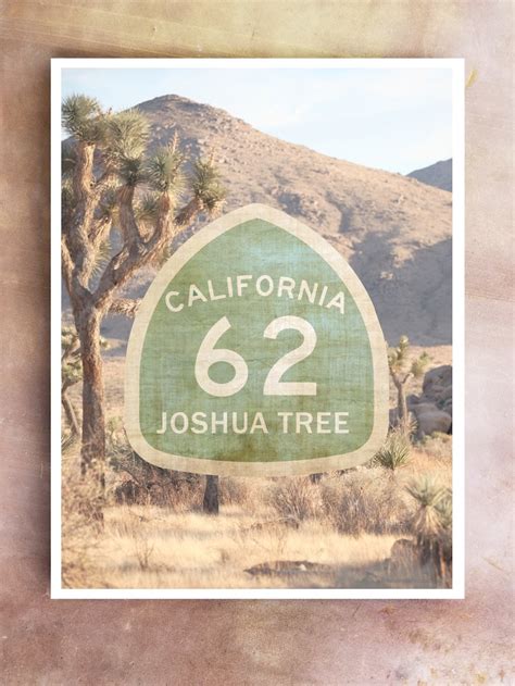 Joshua Tree National Park Poster By Artist Aaron Christensen
