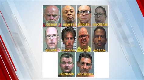 Oklahoma City Police Release Their Top 10 Wanted Sex Offenders