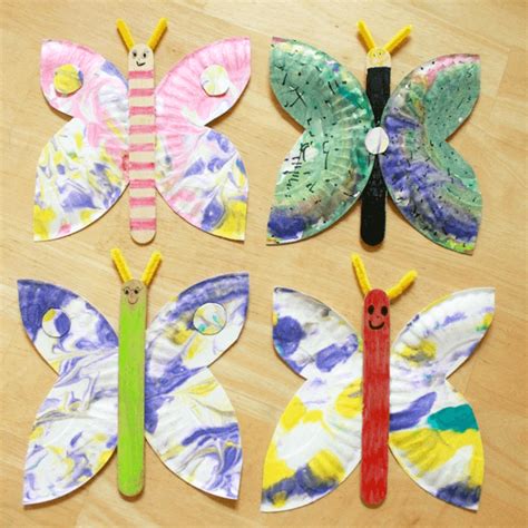 A Paper Plate Butterfly Craft An Easy And Creative Idea For Kids