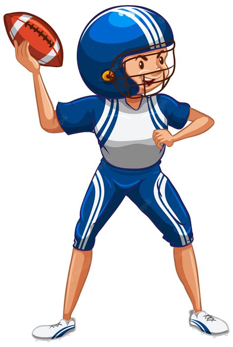 American Football Player Clip Art Images Free Download On Clipart