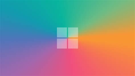 A Clean Colourful Windows 10 Inspired Wallpaper Microsoft Wallpaper