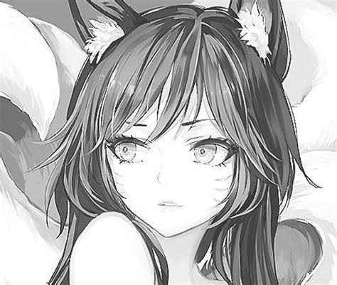 View Drawings Of Anime Wolf Girl Pics