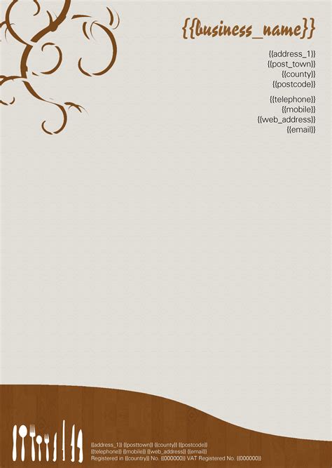 If you would like 't need that the letter is for in the right location there's a fantastic opportunity it will end up with the wrong individual. Restaurant Letterhead | Letterhead sample, Letterhead, Letterhead template