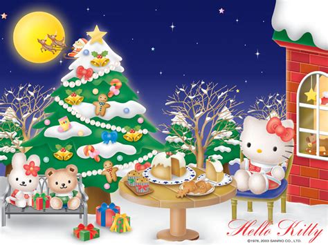 Hello Kitty Christmas Wallpapers Hello Kitty Forever