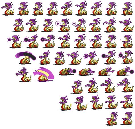 The game of my childhood: monster sprite sheet Gallery