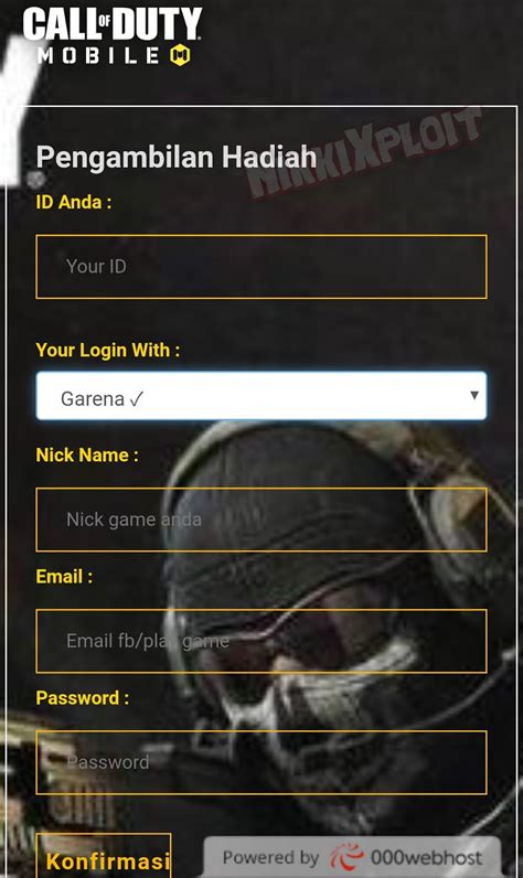 Wa, script web phising ff terbaru 2020 codashop, script web phising ff, script web phising free fire,. Download Script Phising Call of Duty Mobile (CODM ...