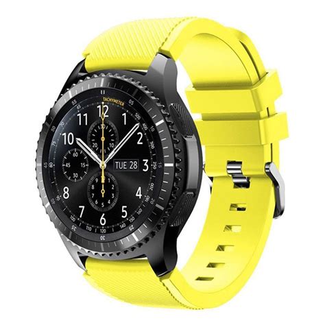 Samsung gear s3 frontier straps. Silicone wrist strap watch band -gear s3/frontier ...