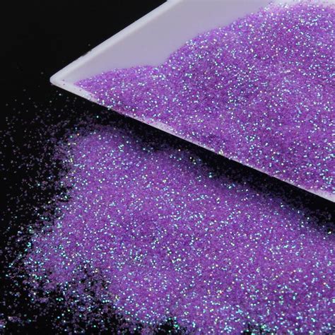 Elegant Purple Nail Glitter Powder Shining Glitter Dust Nail Art 3d