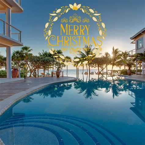 Merry Christmas Belize Resorts Resort Placencia Belize