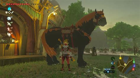 Breath Of The Wild How To Customize Your Horse Youtube
