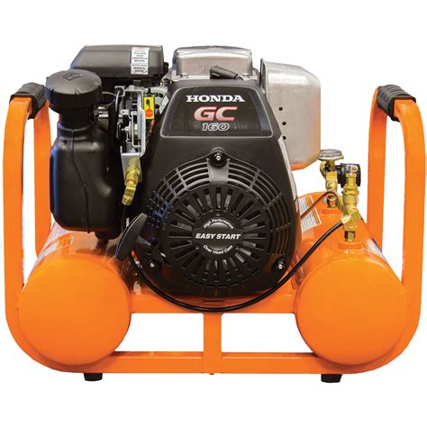 Industrial Air Contractor Pontoon Air Compressor Whonda Ohc Eng 4 Gal