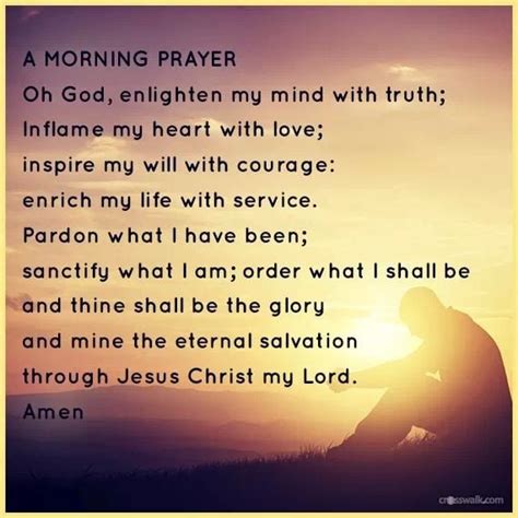 Good Morning Prayer Quotes Quotesgram