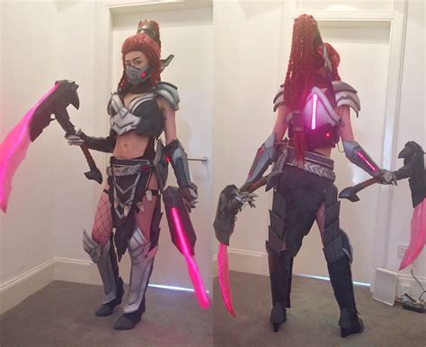 My Finished Headhunter Akali Cosplay From League Of Legends Self R