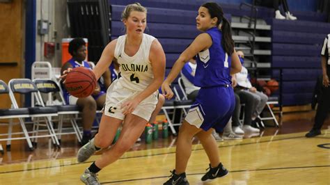 Girls Basketball Colonia Hangs On To Edge Rancocas Valley In Blue