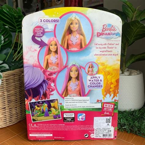 Barbie Dreamtopia Color Stylin Princess Doll