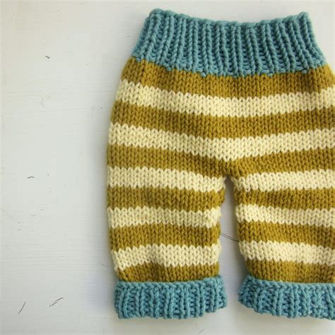 Knitting Pattern Newborn Baby Pants Pdf Pattern Immediate Etsy