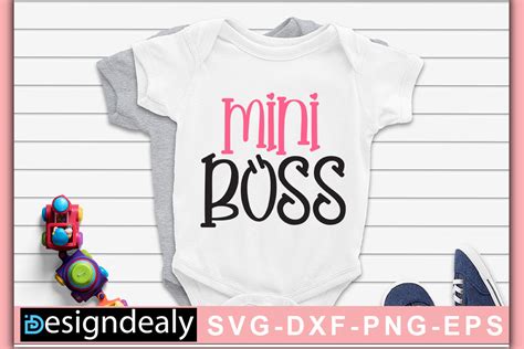 Free Mini Boss Svg Png Eps Dxf By Designbundles Free Svg Cut Files