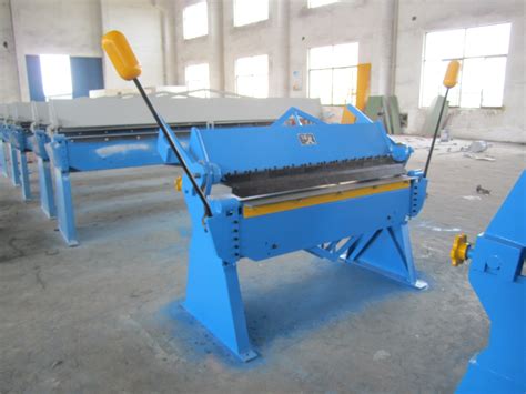 Wh06 25x1220 Manual Type Steel Plate Folding And Bending Machine