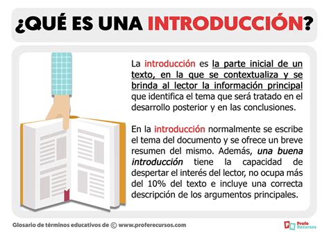 ¿qué Es Una Introducción