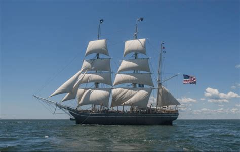 November 8 The Last Wooden Whaling Ship Arrives In Mystic Today In