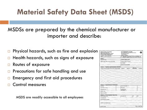A material safety data sheet is provided for such cargo and also for chemicals carried onboard which are msds is to be carried out for all individual hazardous material carried on board along with proper personal protective handling and storage criteria. PPT - Infection Control/universal precautions/ bloodborne ...