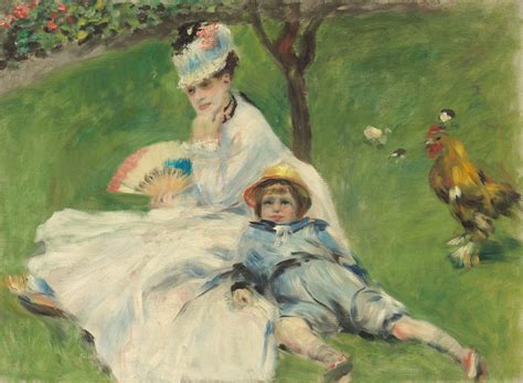 Top Impressionist Paintings Pierre Auguste Renoir Madame Monet And