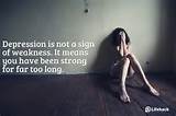 Depression Warning Signs Pictures