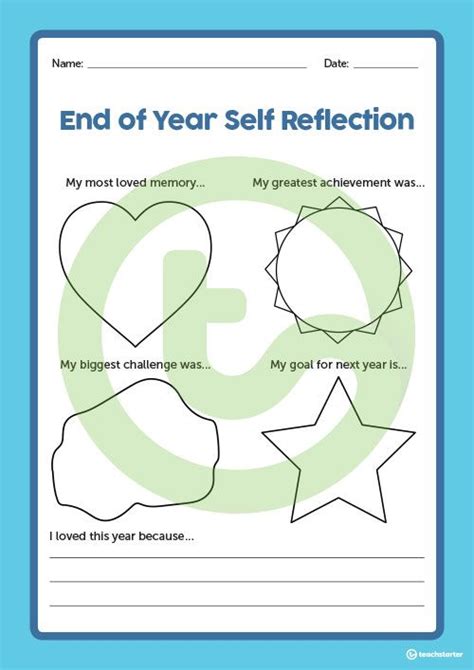 Reflection Worksheet Kids Thekidsworksheet