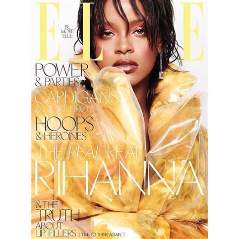 Rihanna For Elle Uk October 2017 Rihanna Cover Elle Magazine